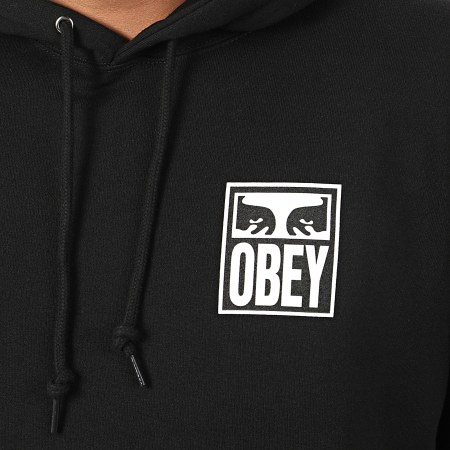 Obey - Sweat Capuche Eyes Icon 2 Noir