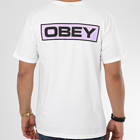 Obey - Tee Shirt Depot Blanc