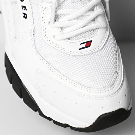Tommy Jeans - Baskets Heritage Tommy Jeans Sneaker 0397 White