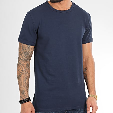 Aarhon - Tee Shirt 1810 Bleu Marine