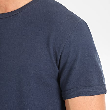 Aarhon - Tee Shirt 1810 Bleu Marine