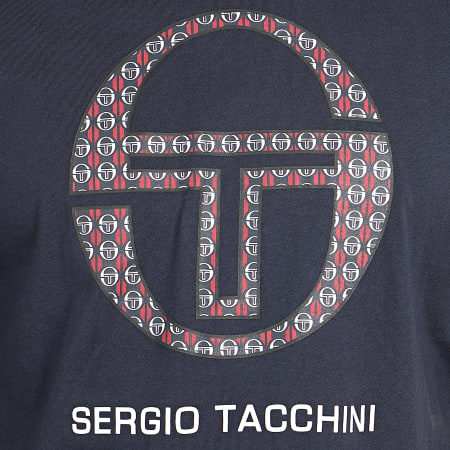 Sergio Tacchini - Tee Shirt Dust 38702 Bleu Marine