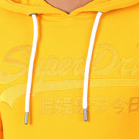 Superdry - Sweat Capuche VL Embroidered M2010111A Jaune