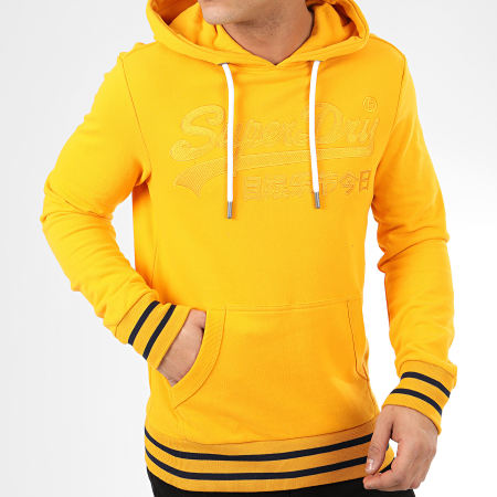 Superdry - Sweat Capuche VL Embroidered M2010111A Jaune