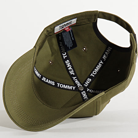 Tommy Jeans - Casquette Flag Cap 5956 Vert Kaki