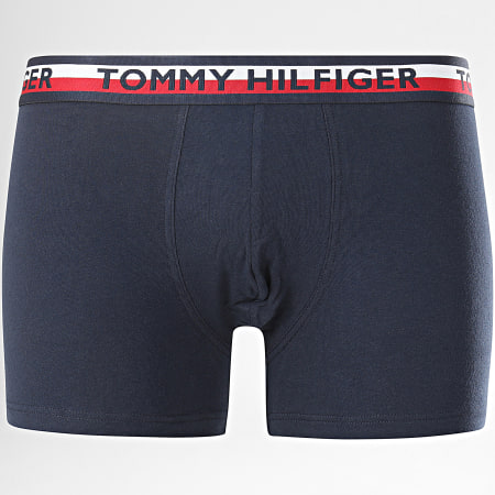 Tommy Hilfiger - Lot De 2 Boxers 0746 Bleu Marine Jaune