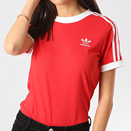 tee shirt adidas femme rouge