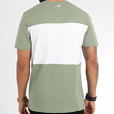 Fila - Tee Shirt Day 681244 Vert Blanc