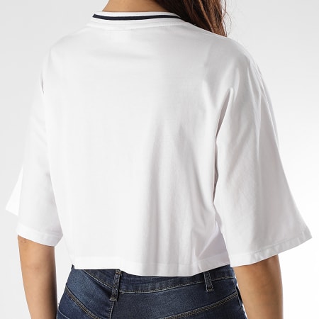 Fila - Tee Shirt Crop Femme Barr 687497 Blanc