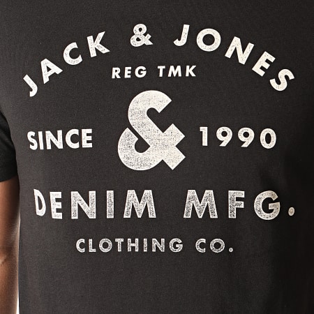 Jack And Jones - Tee Shirt Jeans Noir