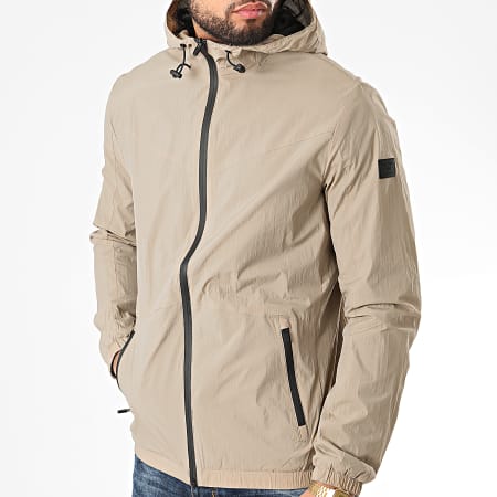 Jack And Jones - Coupe-Vent A Capuche Spring Beige