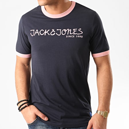 Jack And Jones - Tee Shirt Legend Bleu Marine