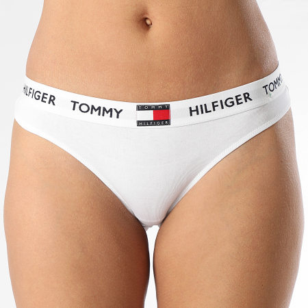 Tommy Hilfiger - Tanga para mujer 2198 Blanco