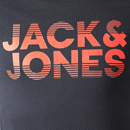 Jack And Jones - Tee Shirt Milla Bleu Marine