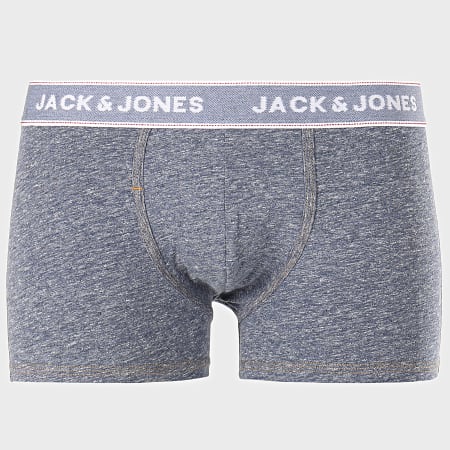 Jack And Jones - Set di 3 boxer in denim blu e grigio