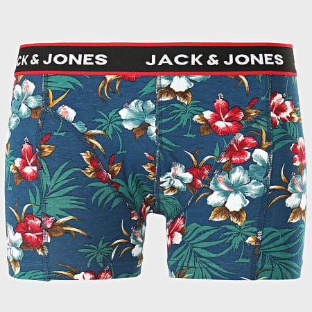 Jack And Jones - Lot de 3 Boxers Flower Noir Floral