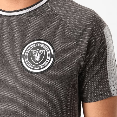 New Era - Tee Shirt Oakland Raiders Raglan 12195319 Gris