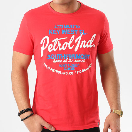 Petrol Industries - Tee Shirt 691 Rouge