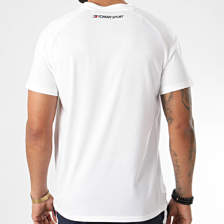 Tommy Hilfiger - Tee Shirt Chest Logo 0356 Blanc
