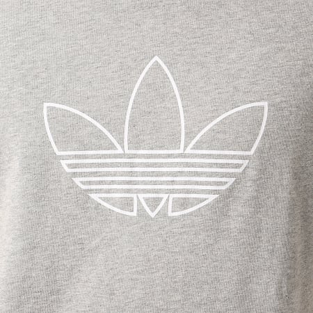 Adidas Originals - Tee Shirt Outline FM3895 Gris Chiné