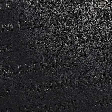 Armani Exchange - Sacoche Zip Top Reporter Noir