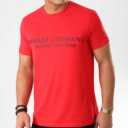 Armani Exchange - Tee Shirt 8NZT72-Z8H4Z Rouge