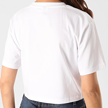 Ellesse - Tee Shirt Crop Femme Ralia SGE07371 Blanc