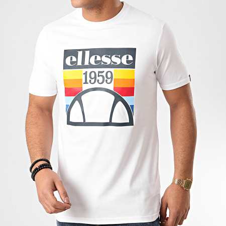 Ellesse - Tee Shirt Pirozzi SHE08533 Blanc