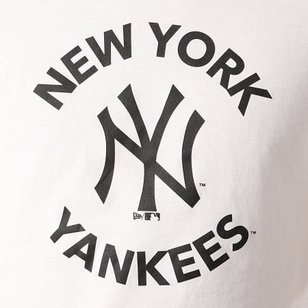 New Era - Tee Shirt MLB New York Yankees 12195420 Blanc