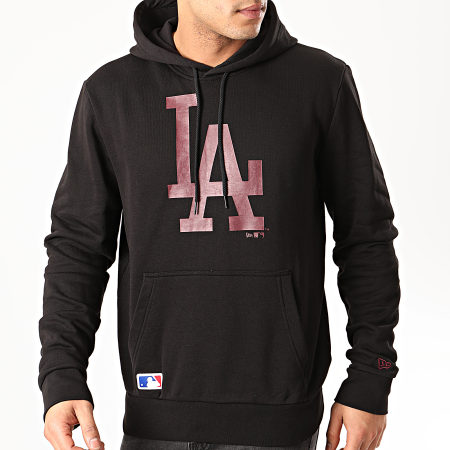 New Era - Sweat Capuche MLB Los Angeles Dodgers Seasonal Team Logo 12195424 Noir