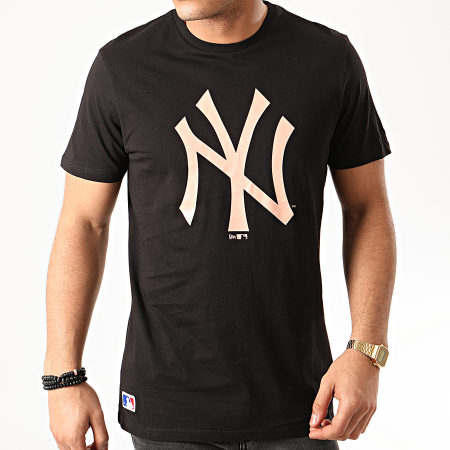 New Era - Tee Shirt MLB Seasonal Team Logo New York Yankees 12195429 Noir