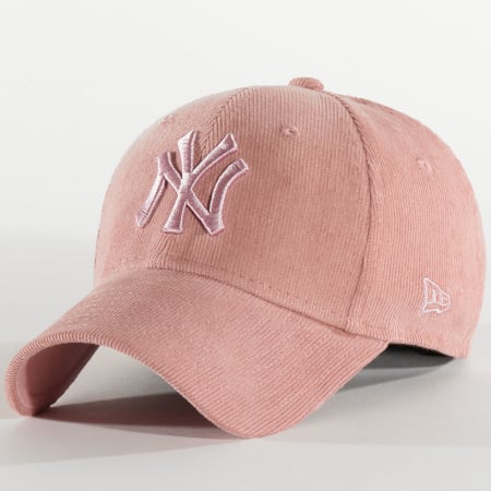 New Era - Casquette Femme 9Forty Pastel Corduroy 12285200 New York Yankees Rose