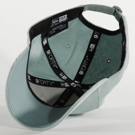 New Era - Casquette Femme 9Forty Pastel Corduroy 12285201 New York Yankees Turquoise
