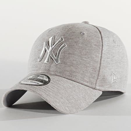 New Era - Casquette Fitted 39Thirty Jersey Essential 12285431 New York Yankees Gris Chiné