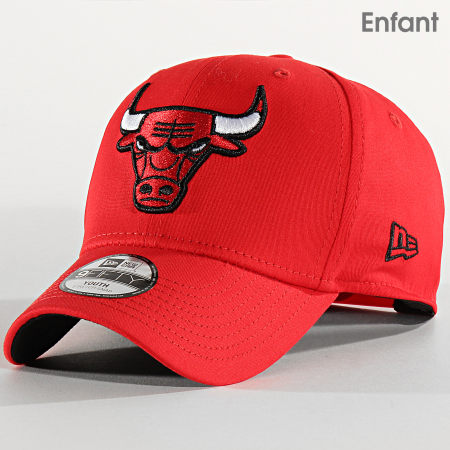 New Era - Casquette Enfant 9Fifty Team Stretch Snap 12301115 Chicago Bulls Rouge