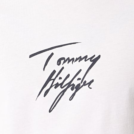 Tommy Hilfiger - Tee Shirt Logo 1787 Blanc