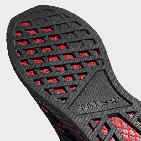 Adidas Originals - Baskets Deerupt Runner EE5661 Solar Red Core Black Burgundy