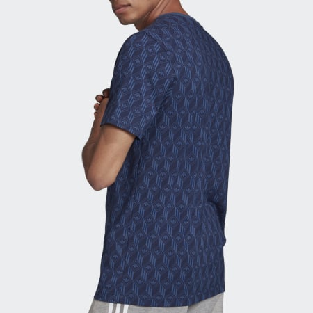 Adidas Originals - Tee Shirt FM3422 Bleu Marine