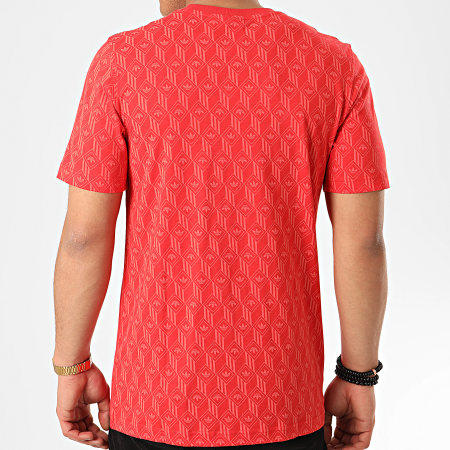 Adidas Originals - Tee Shirt Mono All Over Print FM3426 Rouge