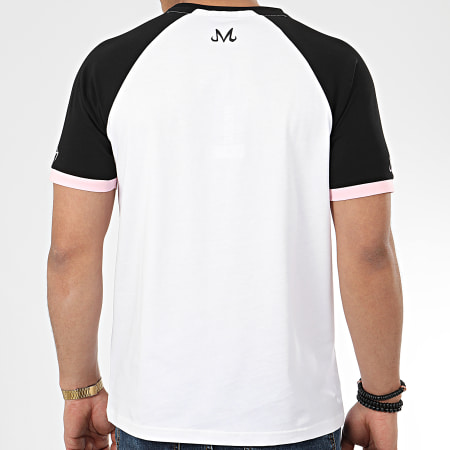 Dragon Ball Z - Tee Shirt Buu Bicolore Blanc Noir