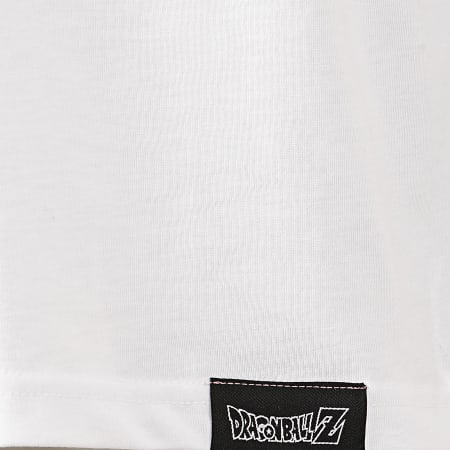 Dragon Ball Z - Tee Shirt A Bandes Buu Bicolore Blanc Noir