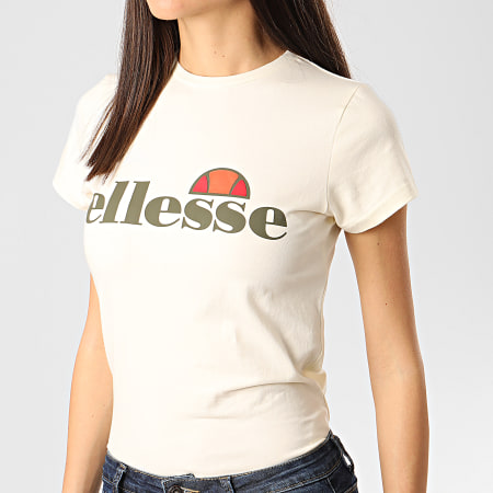 Ellesse - Tee Shirt Slim Femme Clarice SGE08464 Beige