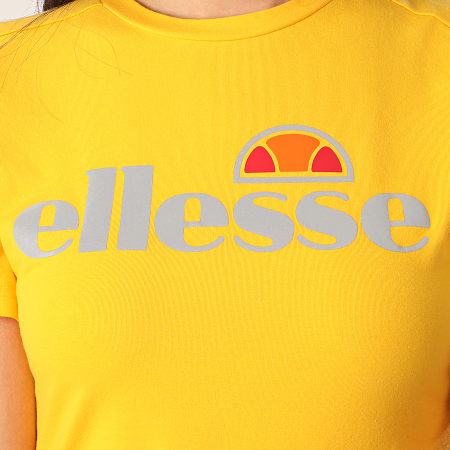 Ellesse - Tee Shirt Slim Femme Barletta 2 SRE08171 Jaune Réfléchissant