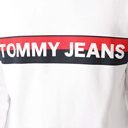 Tommy Jeans - Sweat Crewneck Band Logo 7894 Blanc