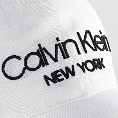 Calvin Klein - Casquette Femme New York BB Cap 505440 Blanc