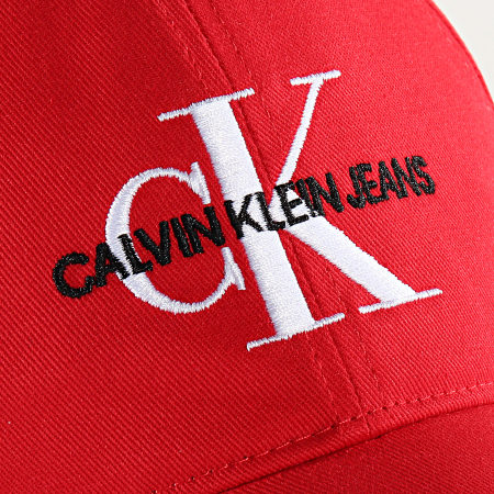Calvin Klein - Casquette Femme Monogram 5618 Rouge