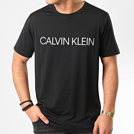 Calvin Klein - Tee Shirt GMS0K104 Noir Réfléchissant