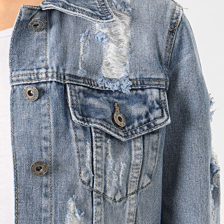 Girls Outfit Veste Jean Femme 503 Bleu Denim