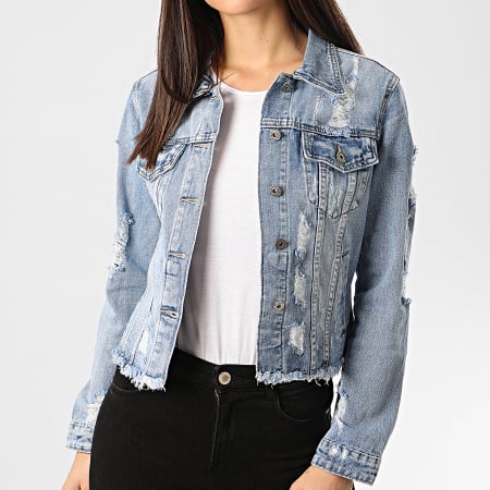 Veste Jean Femme 503 Bleu Denim