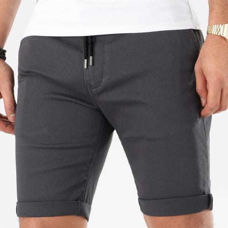 LBO - Short Chino Jogger 987 Gris Anthracite
